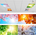 ROCEEI Pack of 4 Fluorescent Light Covers by ROCEEI