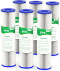 5 Micron Water Filter 10" x 2.5", 10-inch Whole House Sediment Pre-Filters by Vegebe