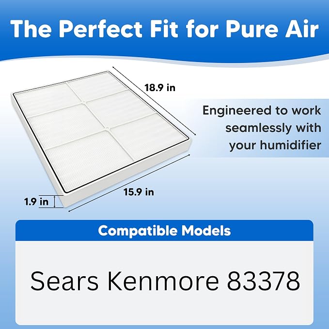 HEPA Filter Set for Kenmore Replacement Filter 83378 - Image 8