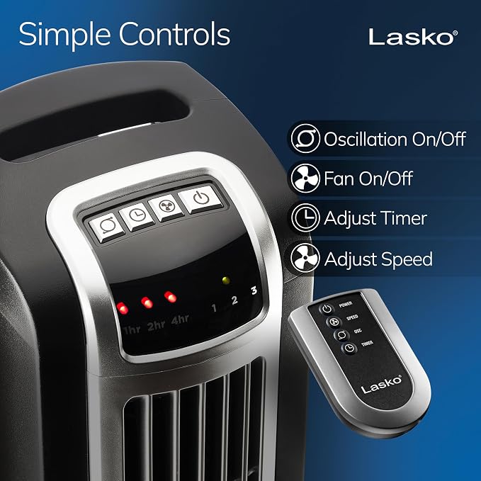 Lasko Oscillating Tower Fan - Image 3