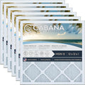 Cabana Filters 6-Pack 12x12x1 MERV 8 AC Furnace Air Filter by CabanaAirFilters