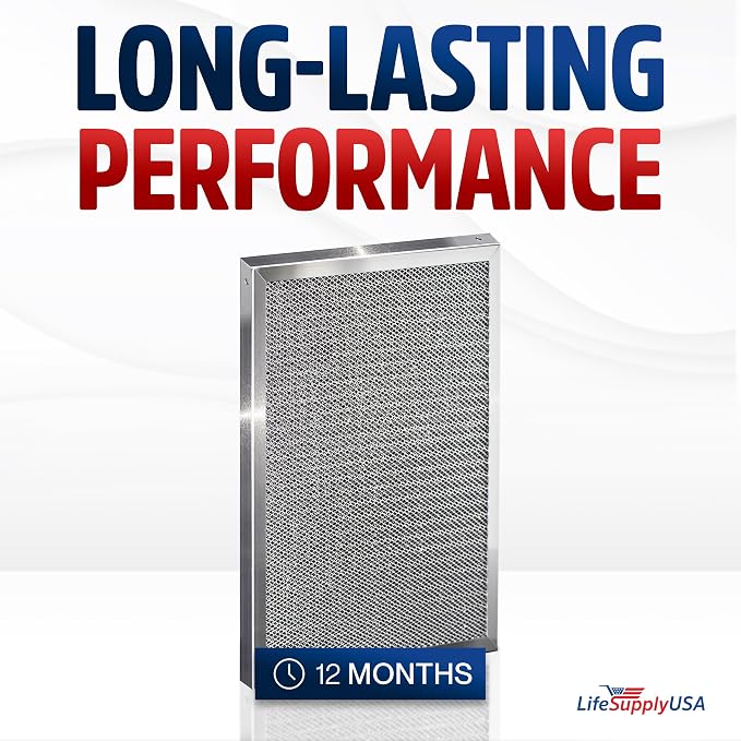 20x25x1 Electrostatic Air Filter, MERV 8, Reusable Furnace AC/HVAC Filter - Image 4