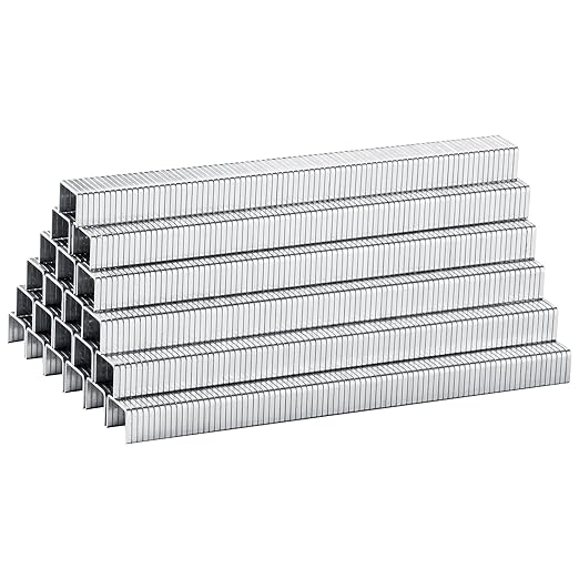 meite T-50 Staple Gun Staples, 5/16 Inch Heavy Duty Staples, Galvanized 20 by meite
