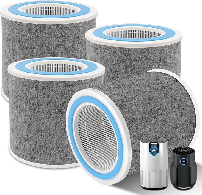 4 Pack HP102 Replacement Filter, Compatible by Doifyn