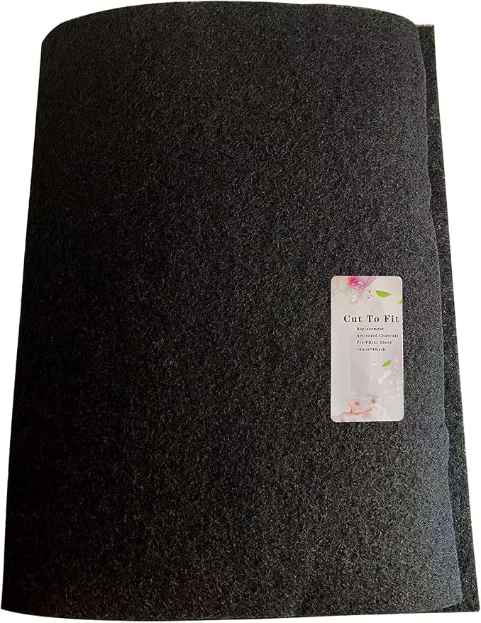 Carbon Fabric Filter Replacement Cut To Fit Charcoal Hepa AC Vent Filter by 99JGDAX