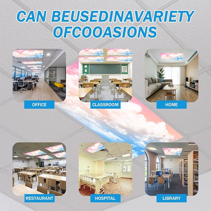 8 Pcs Fluorescent Light Covers - Image 6