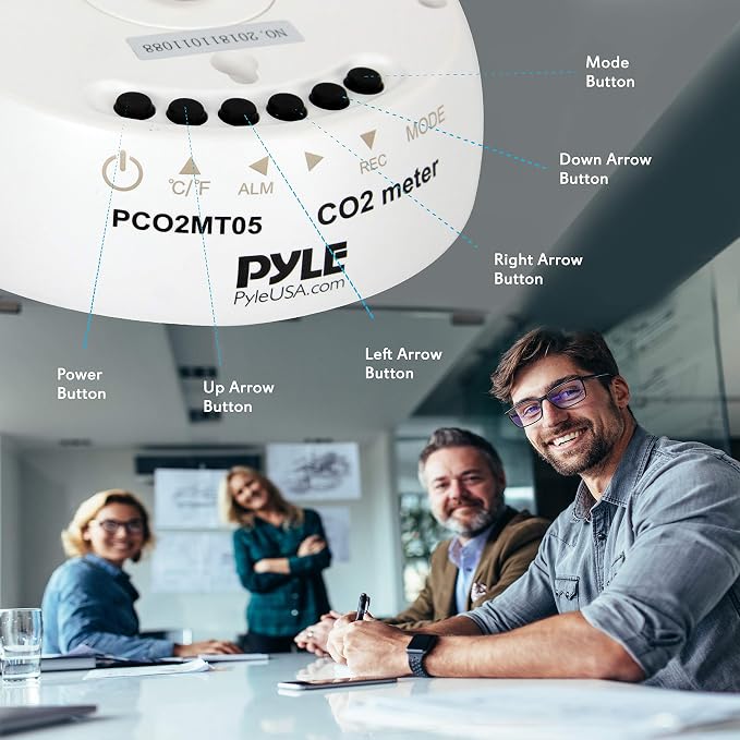 Pyle Smart Indoor Air Quality Monitor - Image 3