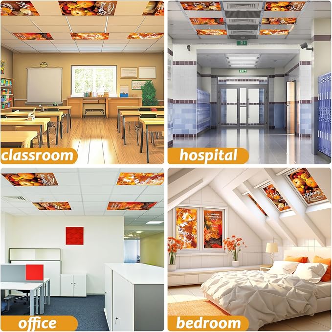 6 Pcs Fluorescent Light Covers - Image 6