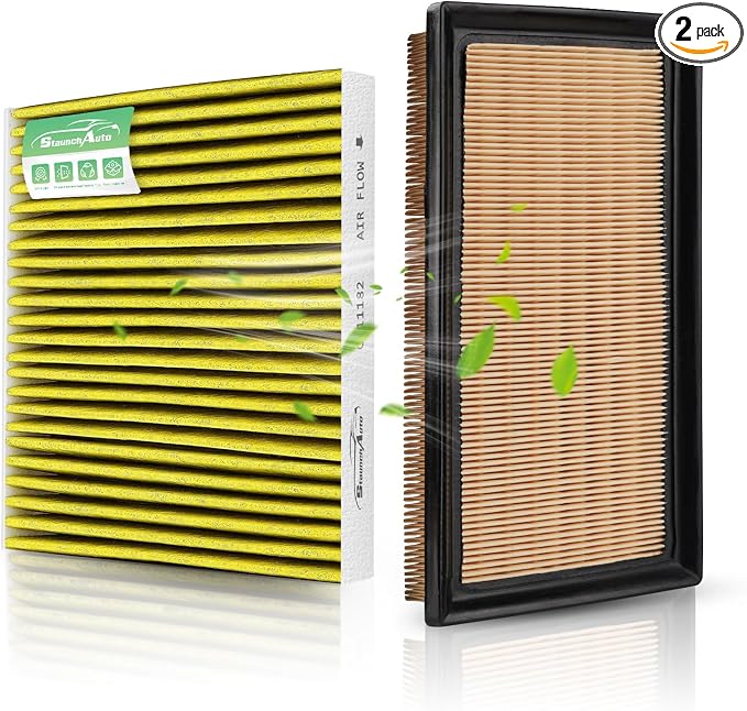 Engine and Cabin Air Filter Combo by StaunchAuto
