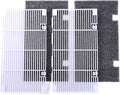 Dometic 3104928.019 Polar White RV A/C Ducted Air Grille | 2-Pack Replacement by Malloryx