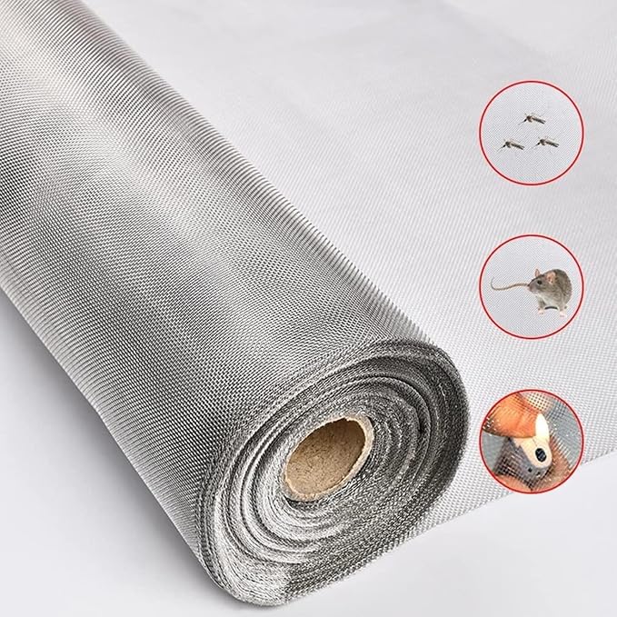 80 Mesh Stainless Steel Woven Screen, Rust-Resistant Filter Panel - Image 3