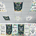 6 Pcs Fluorescent Light Covers by Wiooffen
