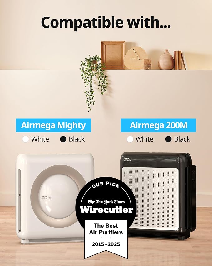 COWAY Airmega AP-1512HH & 200M Filter Replacement Set, HEPA and Allergen Filter - Image 8