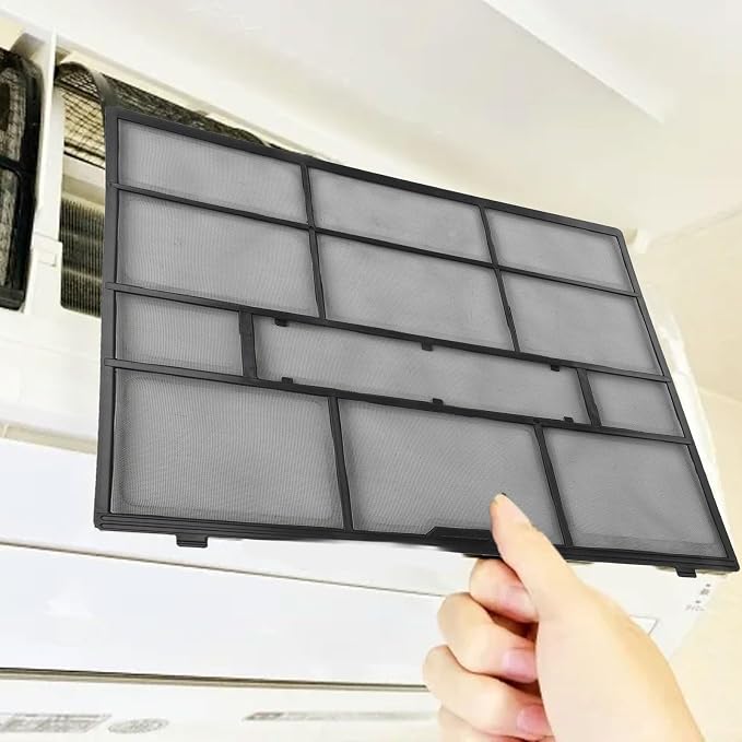 Wall-Mounted Air Conditioner Filter Screen, Plastic Anti-Dust Mesh - Image 5