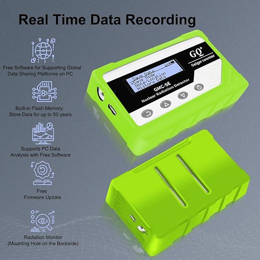 GQ GMC-SE Geiger Counter Radiation Detector Beta Gamma X-ray Portable Radiation - Image 4