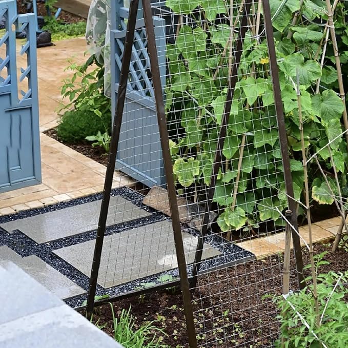 Livestock Fencing Roll Galvanised Welded Wire Mesh Roll Garden Chicken Wire by Home