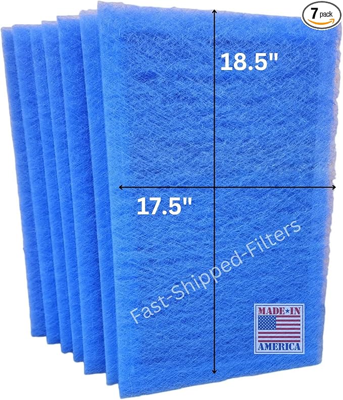 Fast-Shipped-Filters 7 Pack Replacement Filter Pads Compatible by Unknown