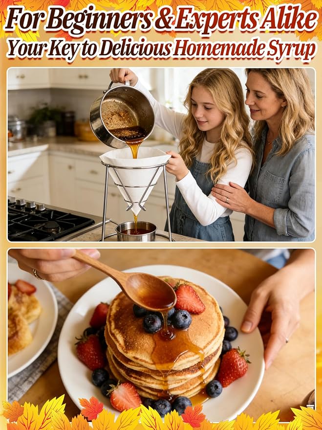 3pcs 2.3 Quart Maple Syrup Filter - Image 4