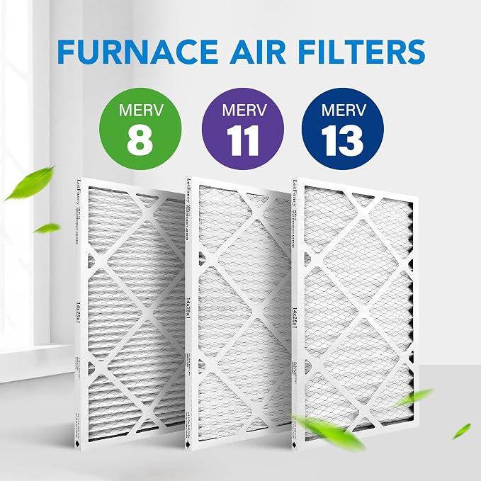 LotFancy 14x25x1 Air Filter MERV 11 4-Pack, Electrostatic Pleated AC Furnace - Image 8