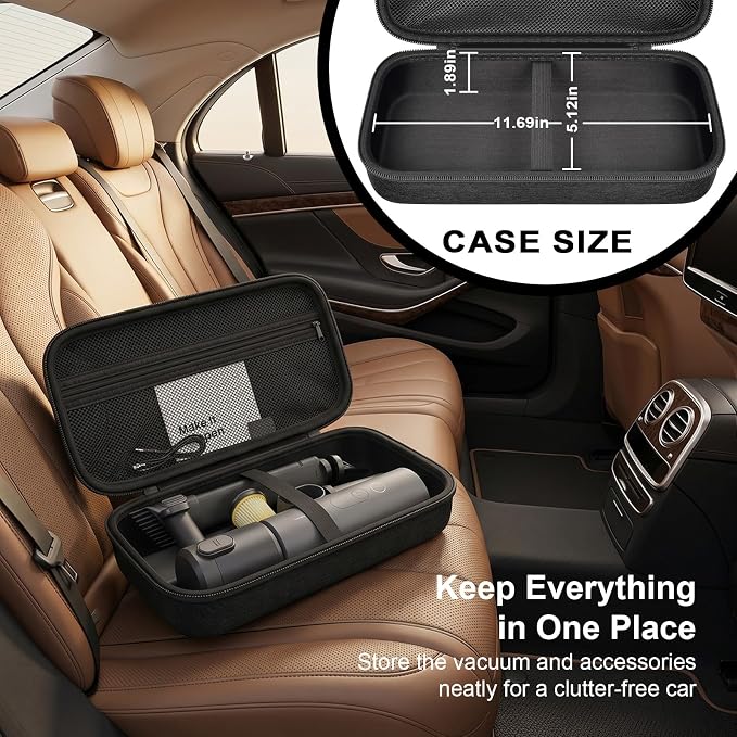ANKHOH Hard EVA Case for HOTO for Voice-Tank 4-in-1 Car Vacuum Air Duster | - Image 6