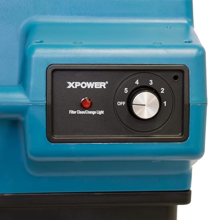 XPOWER X-3580 Commercial Air Scrubber, Negative Air, 600 CFM, 4-Stage HEPA - Image 5