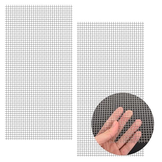 AMZDEPOT 2 Pack 12"x24" Wire Mesh, 5 Mesh Crimped Stainless Steel Mesh - Image 8