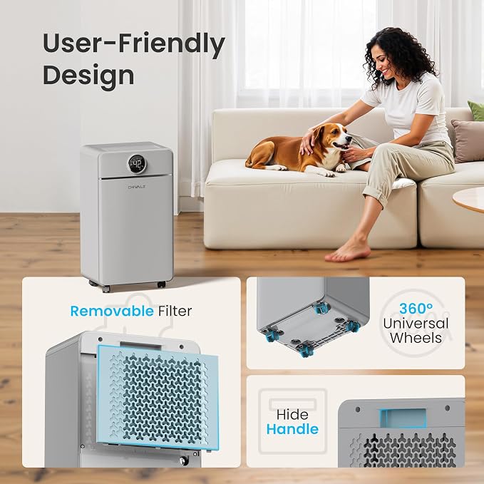 CHIVALZ 1500 Sq.ft Dehumidifier - Image 7