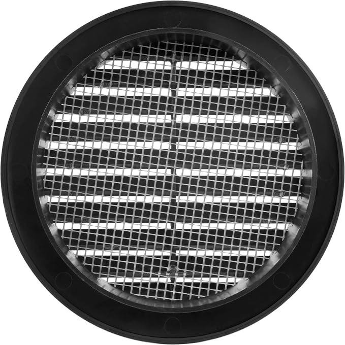 Repa Market 4 Inch Black Round Air Vent Cover - Image 9
