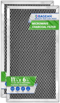 Microwave Charcoal Filter 11.2" x 6.1" by Bagean