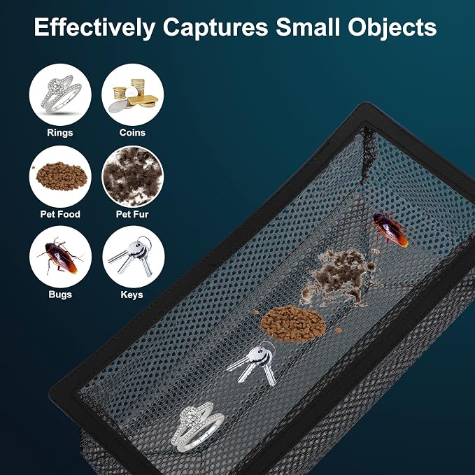 Floor Register Cover Trap, 4 x 10 Inch Floor Air Vent Cover Screen - Image 4