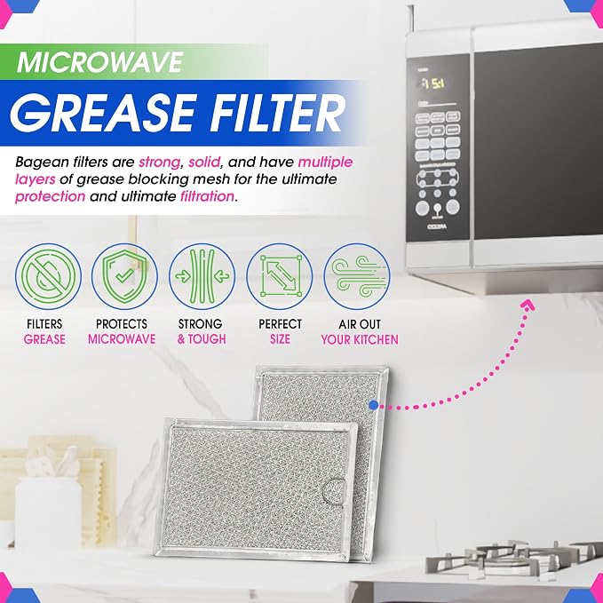 Microwave Filter Replacement 7.64” x 5.12” - Image 2