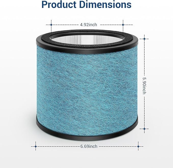 HP072 HP071BRN Filters Replacement Filters - Image 3