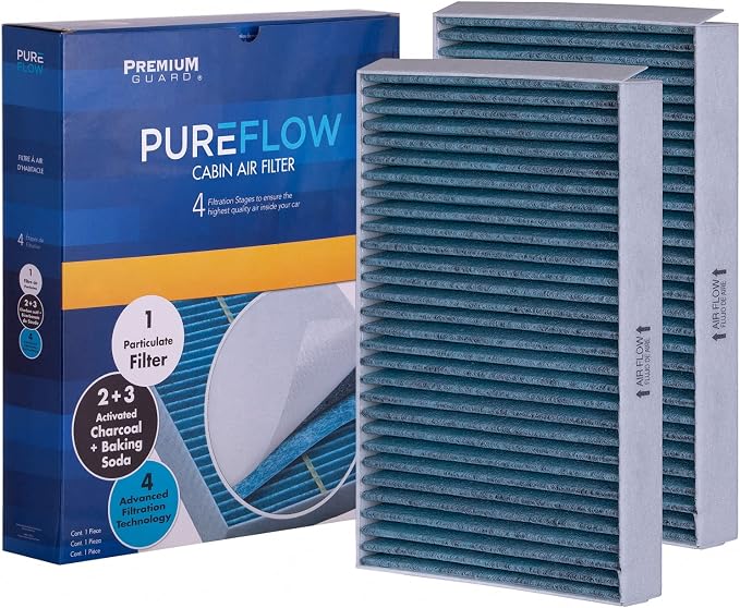 PUREFLOW PC4218X Cabin Air Filter | Fits 2007-2011 Mercedes-Benz S550 5.5L; by PremiumGuard