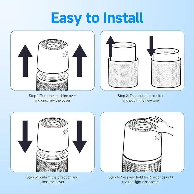 2 Packs AP103-A Replacement Filter Compatible - Image 9