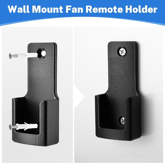 Saillong Ceiling Fan Remote Holder Wall Mount Compatible - Image 5