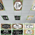 6 Pcs Fluorescent Light Covers by Wiooffen