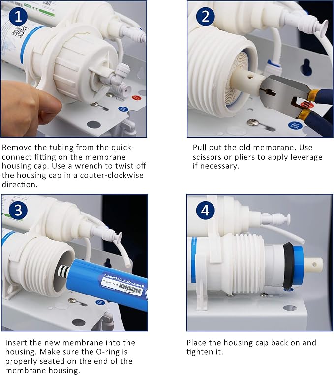 Membrane Solutions 400 GPD RO Membrane, Reverse Osmosis Membrane, RO Membrane - Image 8