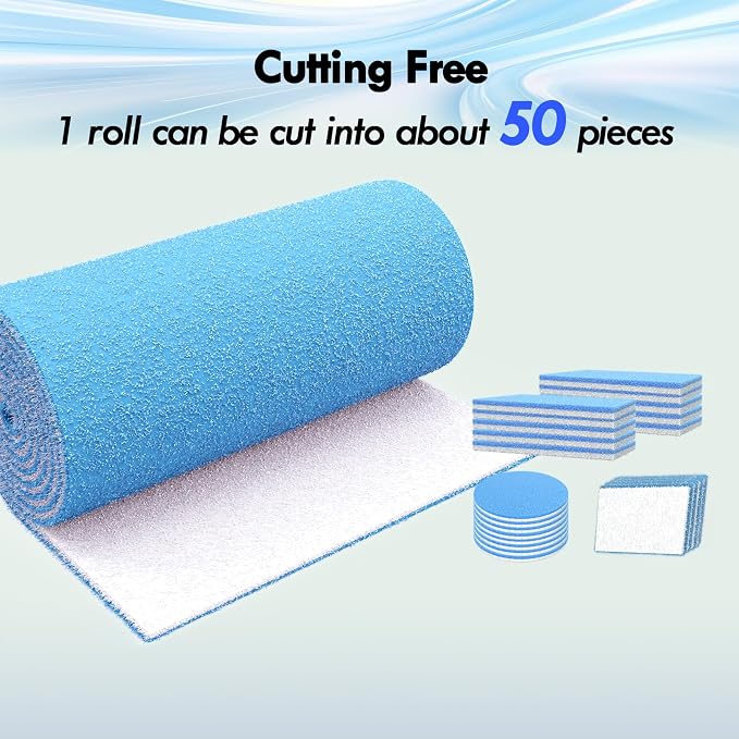 2PCS 12 x 120" Air Vent Filters, Cut-to-Size MERV 8 Filter Material, Triple - Image 7