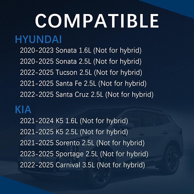 28113-L1000 Engine Air Filter for 2020-2025 Hyundai Sonata, Santa Fe, Santa Cruz - Image 2
