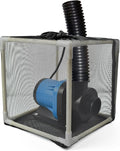 CONQUERALL 10 Inch Pond Filter Bag Anti Clogging Cube Filter Box Large Pump by CONQUERALL