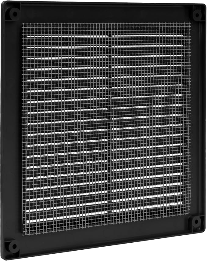 Repa Market 8 x 8 Inch Black Square Air Vent Cover - Image 9