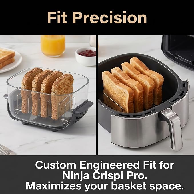 2Pcs Stainless Steel Toast Rack Compatible - Image 3