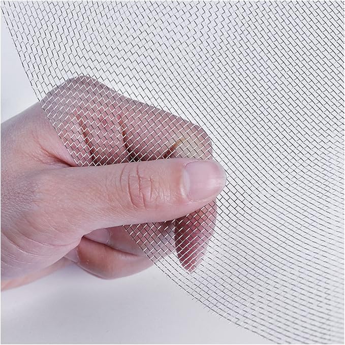 Stainless Steel Woven Wire Mesh, 14 Mesh Rodent Control Cage Net Garden Insect by Unknown