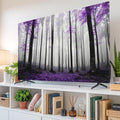 Autumn Thanksgiving Maple Trees Indoor TV Cover, Elastic TV Screen Protector by Unknown