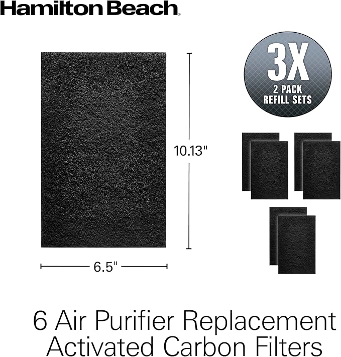 Hamilton Beach Genuine Replacement Activated Carbon Filters - Image 8