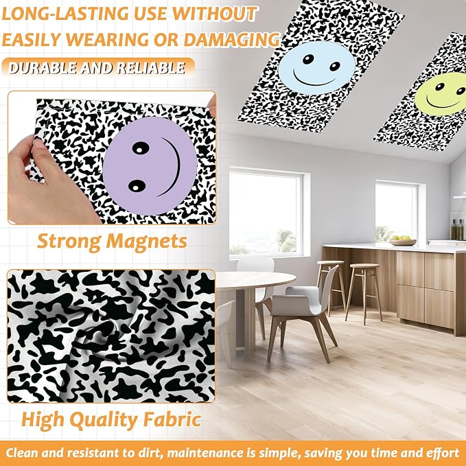 Wiooffen 6 Pcs Fluorescent Light Covers - Image 3