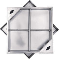 16x16 Invisible Stainless Steel Manhole Cover and Frame by ChannelDrainGrateManholeCover