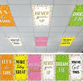6 Pcs Fluorescent Light Covers by Wiooffen