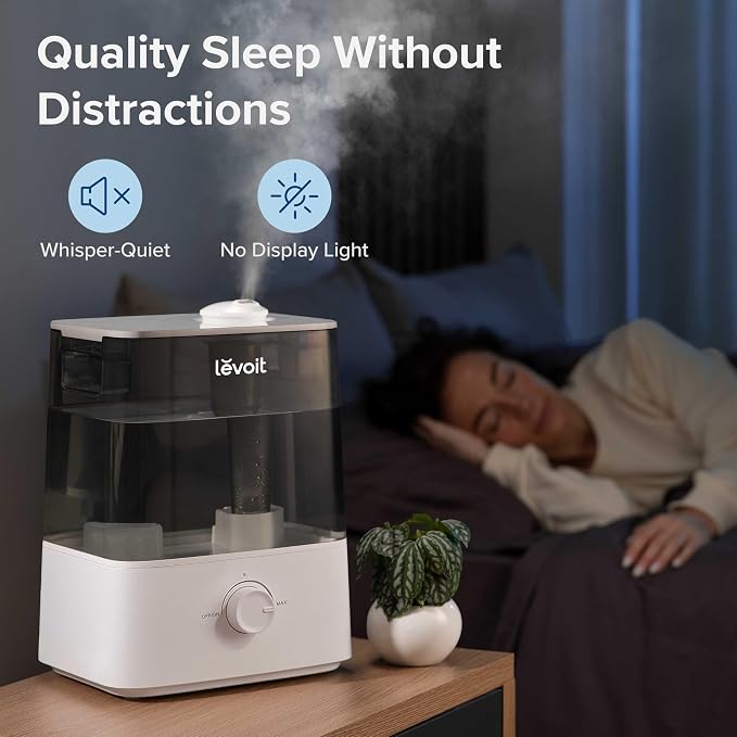 Levoit Classic300 Ultrasonic Top Fill Humidifier, Extra Large 6L Tank, 60H | - Image 6
