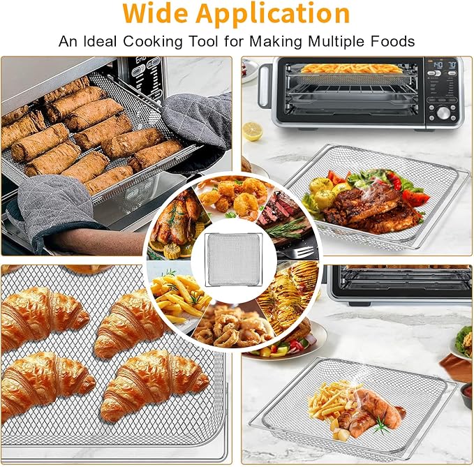 Air Fryer Basket for Ninja Foodi 13 in 1 SP351 SP301 SP201 Air Fry Countertop - Image 7